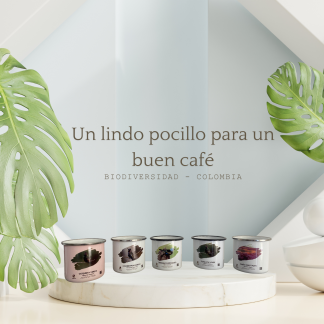 Pocillo en peltre