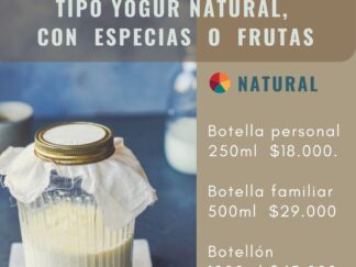 Kefir de Leche tipo Yogurt