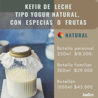 Kefir de Leche tipo Yogurt
