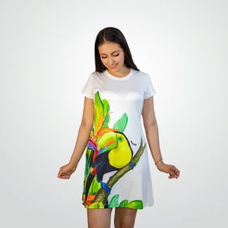 Vestido - Tucán pico iris (Ramphastos sulfuratus) Talla S