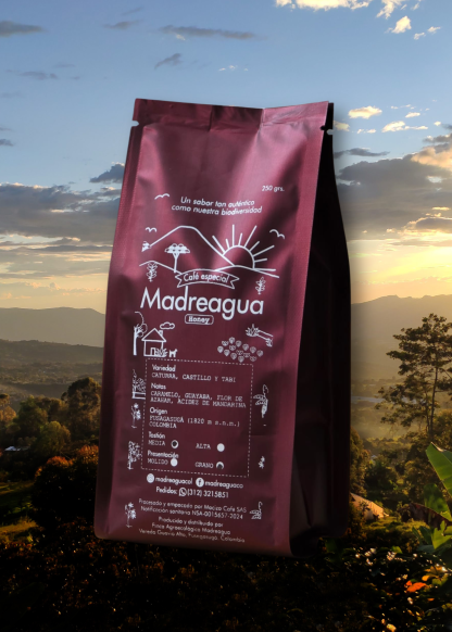 Café especial Madreagua 250 gr - Honey